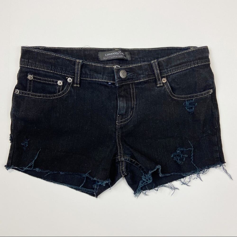 VS London Jeans Cut Off Shorts Sz 4 Boho